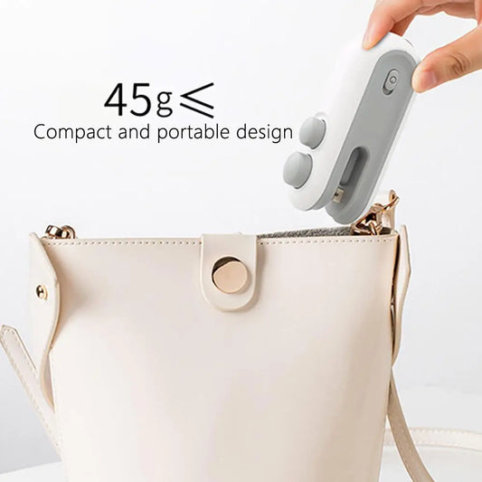 Selador Portátil FreshLock: Alimentos Frescos por Mais Tempo