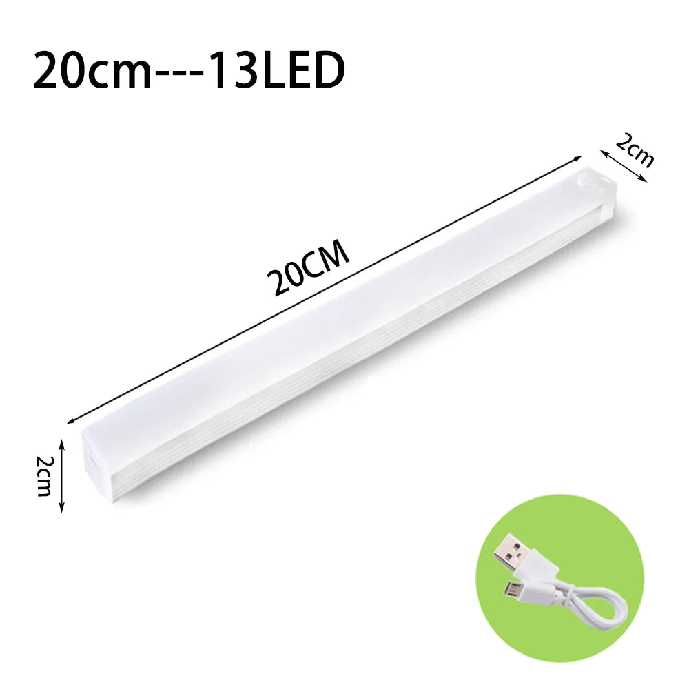 Luminária LED LightSense: Iluminação Inteligente Sem Fios (Recarregável) Original