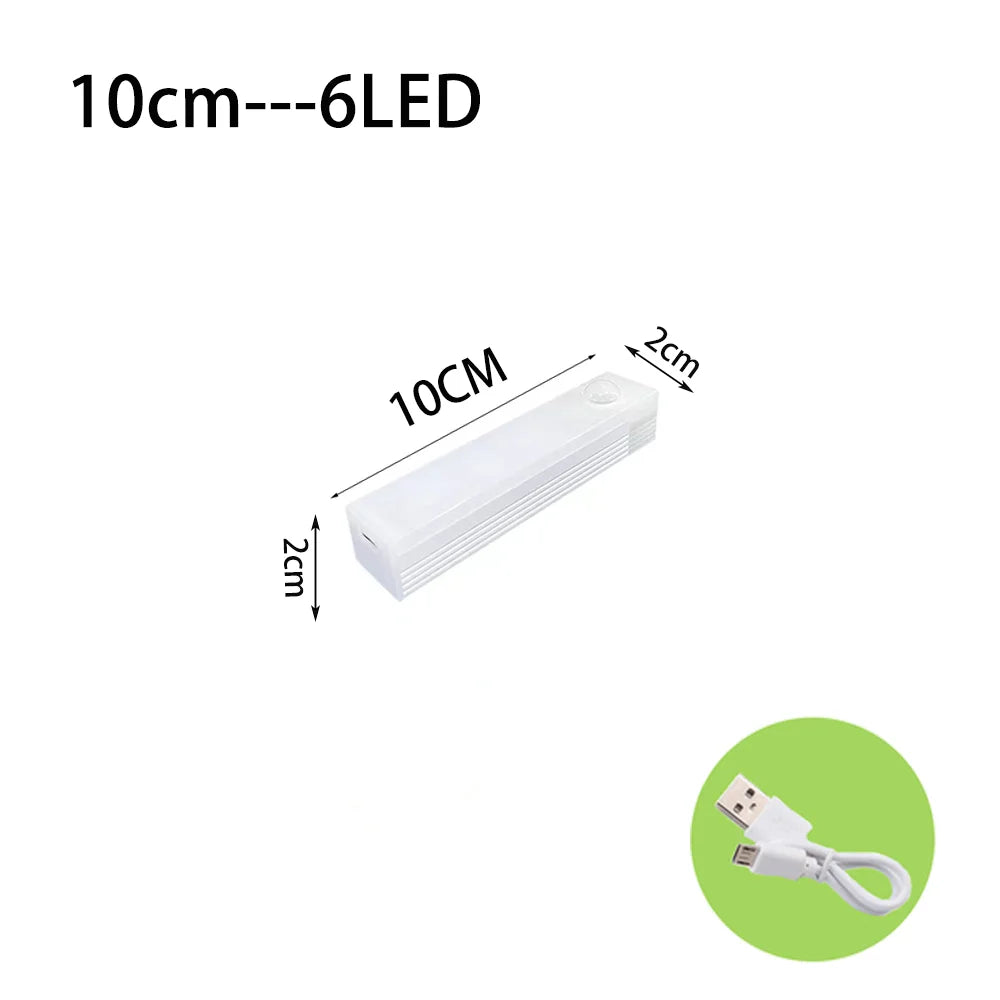 Luminária LED LightSense: Iluminação Inteligente Sem Fios (Recarregável) Original