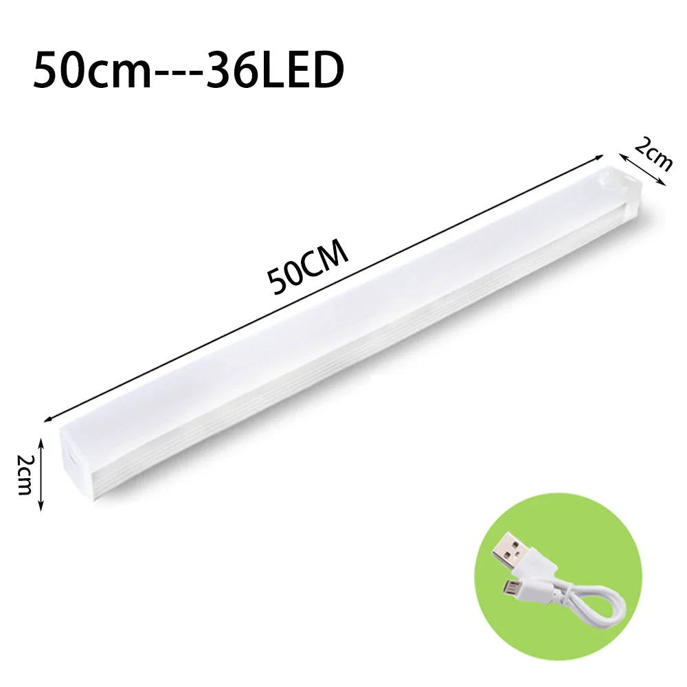 Luminária LED LightSense: Iluminação Inteligente Sem Fios (Recarregável) Original